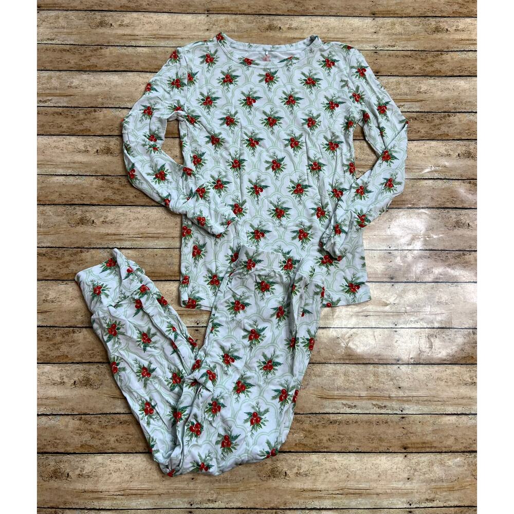 Posh Peanut Gladys Christmas Bamboo Pajama Set 5/6